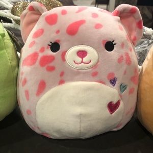 Squishmallows Leopard Pink